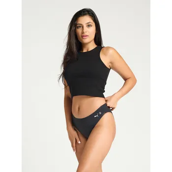 Menstruační kalhotky Menstruační kalhotky PUMA & Modibodi Seamfree Active Bikini Moderate-Heavy Onyx Grey (MODI4073OG) L Možnost vrácení zboží ZDARMA do 120 dnů!