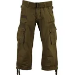 GEOGRAPHICAL NORWAY kalhoty pánské PANORAMIQUE MEN NEW 3/4 BASIC 063 XL khaki