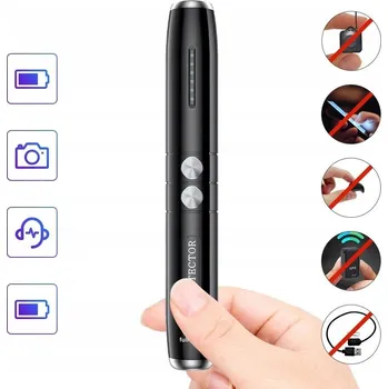 Bezpečnostní detektor DETEKTOR GPS LOKÁTORŮ KAMER WIFI MK8