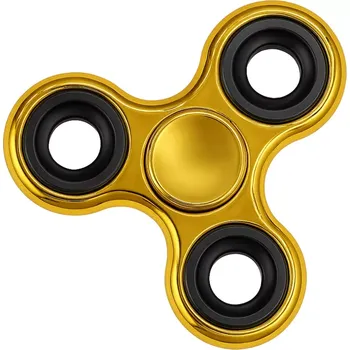 Gadget Fidget Spinner, metalický zlatý
