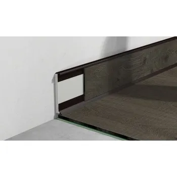 soklová lišta AC AP36/1 soklová lišta nalepovací, PVC bílá, v: 58 mm, d: 2,5 m, pro tl: 3,5 mm