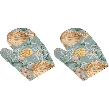 Chňapka Bellatex Kuchyňská chňapka - 2ks Šedá,Žlutá,Béžová