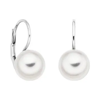 Náušnice JK Zlaté náušnice s mořskými perlami akoya 14 kt ZNPEMA8_5-B-3