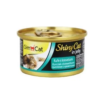 Krmivo pro kočku Gimpet kočka konz. ShinyCat kuře+kreveta 70g