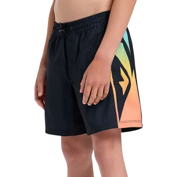 Pánské plavky koupací šortky Quiksilver Everyday Holmes Volley 14 - KVJ6/Black Holmes 16 Years