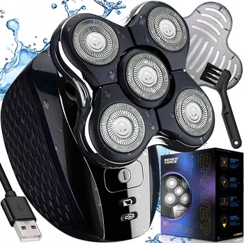 Holicí Strojek pro muže, ergonomický design Anti-Pinch, bezdrátový