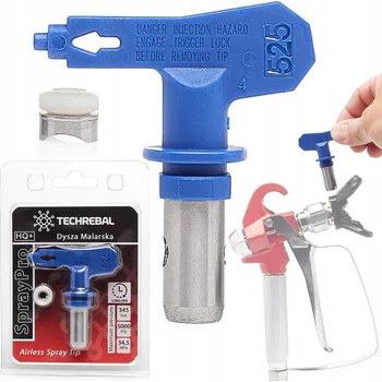 Stříkací pistole MALÍŘSKÁ TRYSKA 525 PRO STŘÍKACÍ PISTOLE TECHREBAL TITAN WAGNER DEDRA HQ