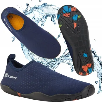 Boty do vody Lehké boty DO VODY AQUASTIC Panam BAREFOOT na PLÁŽ, KAMENY, JEŽKY 42