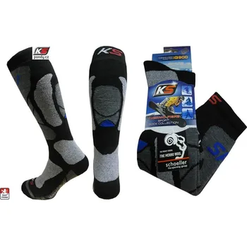 KS Podkolenky thermo funkční s MERINO vlnou KS-SKI2 48-49 Mix barev