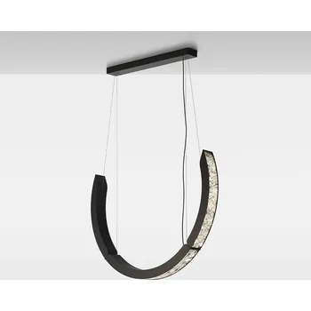 Brokis Inovativní svěšené svítidlo z kovu a skla Elo Barva skla: Opálové sklo matné BROKISGLASS PC01326_001