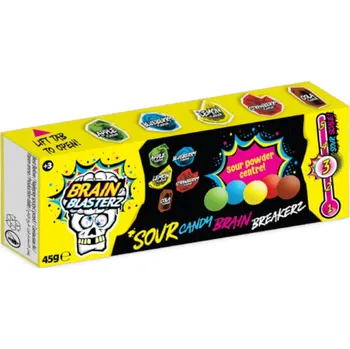 Bonbon Brain Blasterz Sour Candy Brain Breakerz 45g