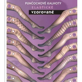 Dámské punčochy Punč. kalhoty LYCRA VZOR č.15, vel. 176-182 176-182/108 černá