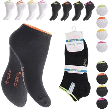 Dámské ponožky Dámské snížené ponožky NS63159 35-38 Černá