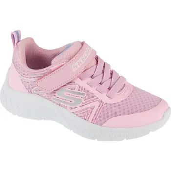 Dívčí tenisky Světle růžové dětské tenisky Skechers Microspec Plus - Swirl Sweet 303535L-LTPK Velikost: 28