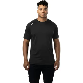 Pánské tričko Pánské tričko Bauer Team SS Tech Tee Black M