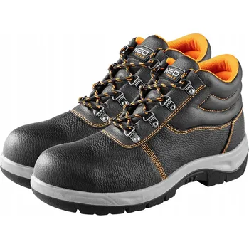 Pracovní obuv KOŽENÉ KOTNÍKOVÉ BOTY NEO S1 SRC OCEL ŠPINKOU VEL. 42