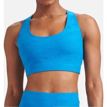 Dámské oblečení dámská sportovní podprsenka ADIDAS - BLUE LOGO - 2XL (Adidas Originals Racer Back Crop Top)