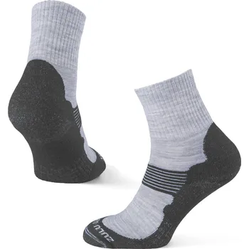 Ponožky Zulu Merino Allseason Velikost ponožek: 39-42 / Barva: šedá/černá