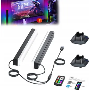 LED páska RGB LED pásek / herní lampa s dálkovým ovládáním a ovládáním přes aplikaci