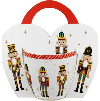 DUO Gifts DG - Vánoční porcelánový hrnek NUTCRACKERS v přebalu - 460 ml