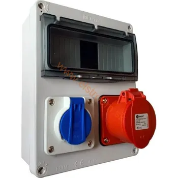 Rozvaděč 63518.10100 zásuvková kombinace osazená ELEKTRIUM