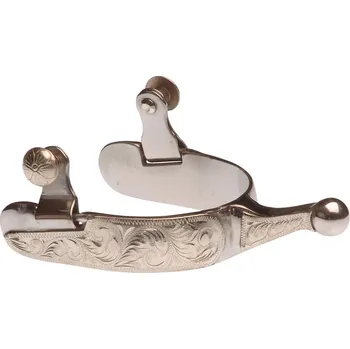 Ostruha Westernové ostruhy POOL´S SS Engraved/Trims