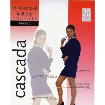 Dámské punčochy PK CASCADA punčochové kalhoty podpůrné 176/108 Černá