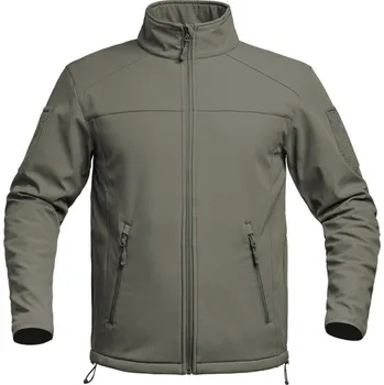 Pánská softshellová bunda A10 equipment Bunda FIGHTER softshell ZELENÁ L ZELENÁ - OLIV