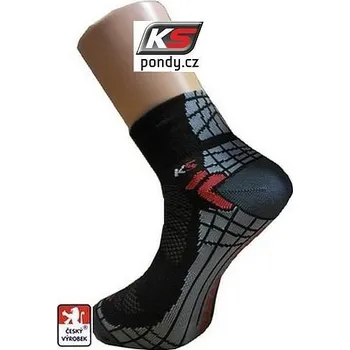 Pánské ponožky Ponožky funkční multisport, BIKE, CYKLO 39-41 Černá