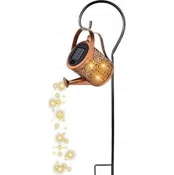 Venkovní osvětlení SOLÁRNÍ LAMPA LED KONVIČKA, DEKORATIVNÍ ZAHRADNÍ LAMPA