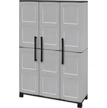 ARTPLAST Skříň LINEA IDEA 102 x 37 x 169 cm světle šedá