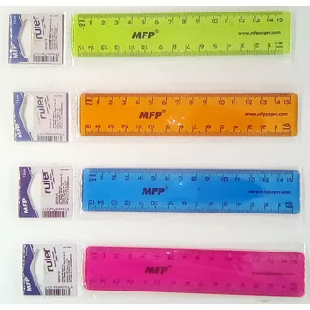 pravítka Pravítko barevné 15cm