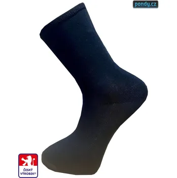 Dámské ponožky Ponožky bez lemu, viskóza BAMBUS BAMB60 vel. 45-47 mix barev 37-38 Černá