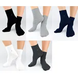 Ponožky bavlněné 3/4 výška lemu ST026, vel. 41-46 mix barev 41-46 Mix barev