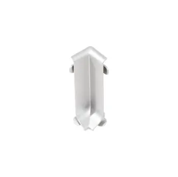 Podlahová lišta ACARA PRAHA s.r.o. AC AP38 roh k soklové liště vnitřní, hliník komaxit matná bílá, v: 40 mm, 2 ks