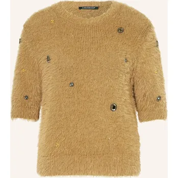 Dámský svetr Luisa Cerano Dámské Úpletové Tričko S Ozdobnými Kamínky,...