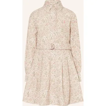 Dámské šaty Polo Ralph Lauren Dívčí Košilové Šaty Z Manšestru, režná /...