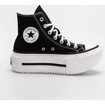 Pánská obuv Converse Chuck Taylor All Star Lift Double Stack Hi (black/white/black) 37.5, černá