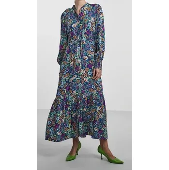 Dámské šaty Květované maxi šaty Y.A.S (Dámské viskózové maxi šaty značky Y.A.S)