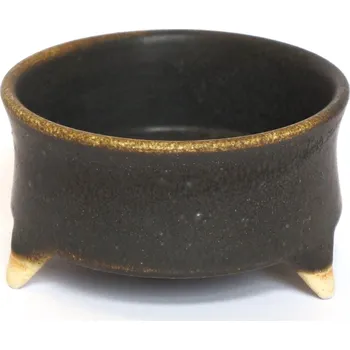 Aroma lampa Kadidelnice keramická, nízká zelená tmavá, efektní