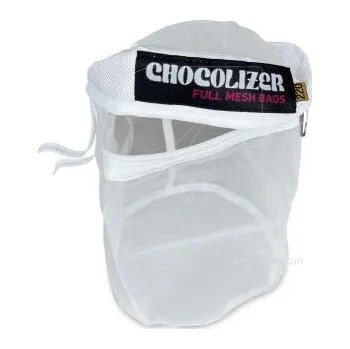 Sáček na potraviny Poppins Lab Chocolizer - síťovaný prací pytlík na zip - 220 mikronů - 19l