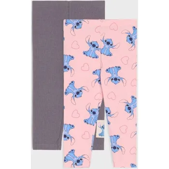 Dívčí spodní prádlo Sinsay - Sada 2 legín Stitch - růžová - 570EM-39X - 570EM-39X-86
