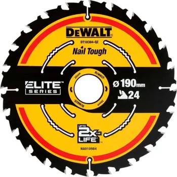 Pilový kotouč DeWALT Elite CSB 10 ks DT10402-QZ 190 x 30 mm 24 zubů
