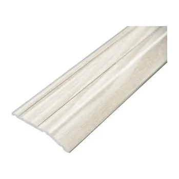 Stavební profil ACARA PRAHA s.r.o. AP6 nájezdová lišta samolepící B, hliník+fólie dub bělený, v: 8 mm, d: 2,7 m