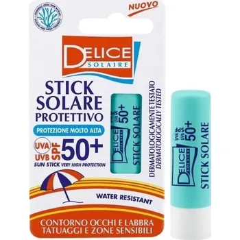 Přípravek na opalování Delice Solaire Sluneční tyčinka SPF 50+ 5,5 ml