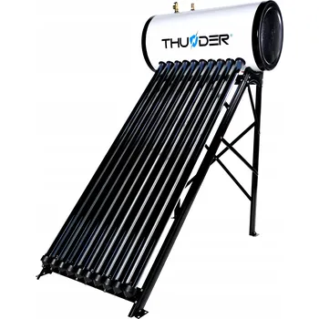 Solární kolektor THUNDER 100L nerezová ocel 10 vakuových trubic