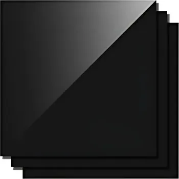 Řezací podložka Akrylové Desky na Řezání Laserem 3x 300x300mm Výběr Barev Černá