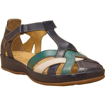 Šála Kožené sandály salomé Pédiconfort® nám.modrá 40