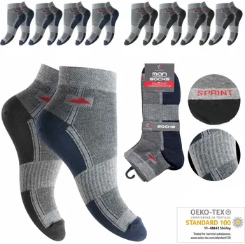 Dámské ponožky Sportovní kotníkové ponožky NSS72959 43-46 Mix barev