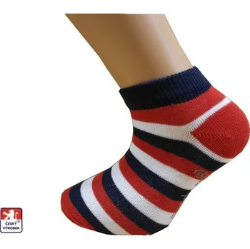 CENOVÁ AKCE dětské nízké ponožky MARINA 25-27 Mix barev